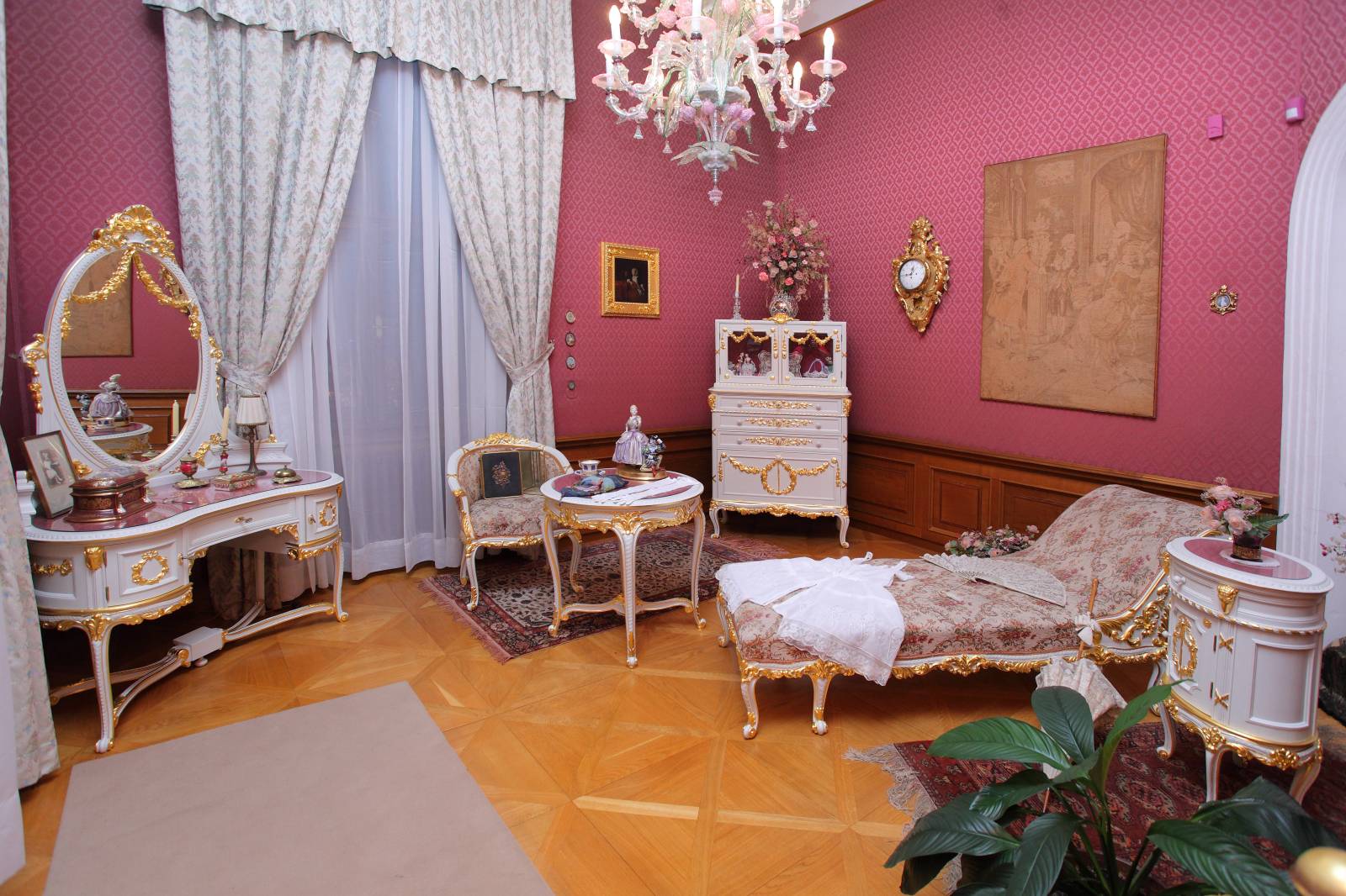 Zdjęcie Pałacu Frysztat w Karwinie wewnatrz